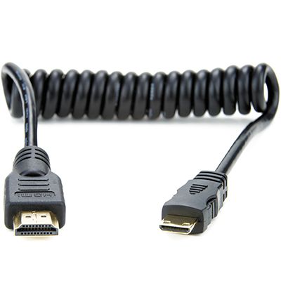 Atomos Full to Mini HDMI Coiled Cable