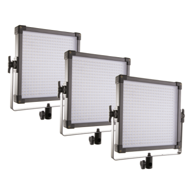 F&V K4000S LED Studio Panel | 3-Light Kit