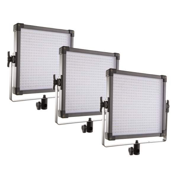 F&V K4000S LED Studio Panel | 3-Light Kit